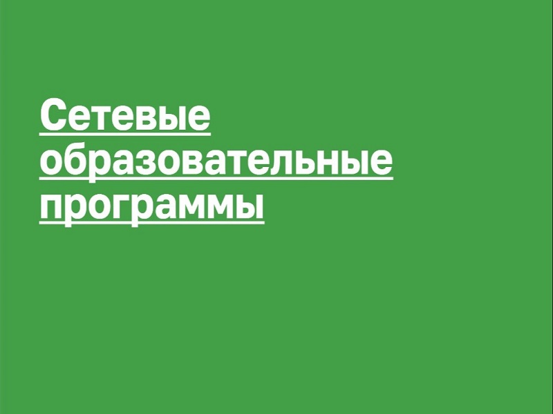 Сетевые образовательные программы — это возможность учиться сразу в двух вузах страны.